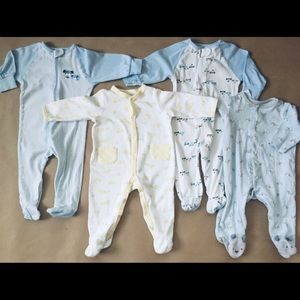 Baby one piece bodysuits bundle of 4